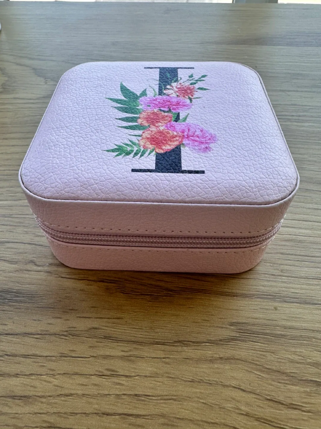 Pink Floral Travel Jewellery Box image indicator(2)