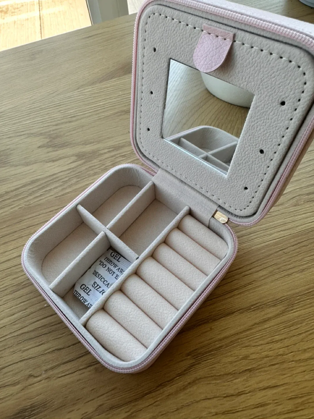 Pink Floral Travel Jewellery Box image indicator(5)