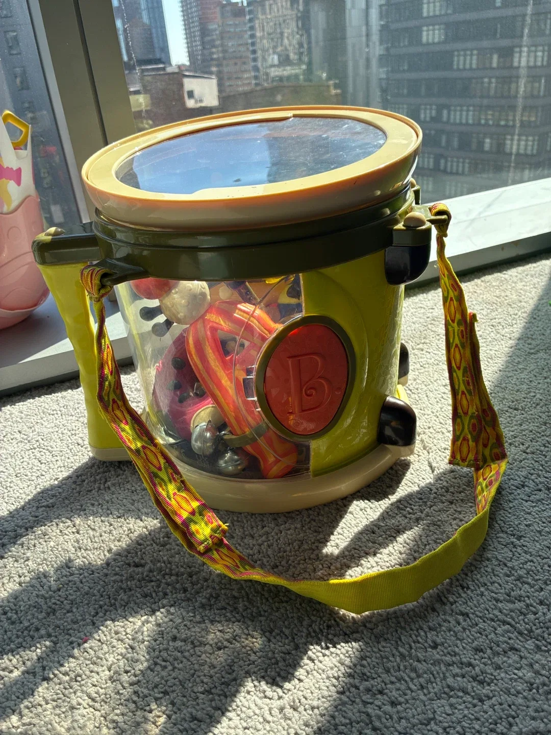 B. Toys Parum Pum Pum Drum Musical Instrument Set image indicator(2)