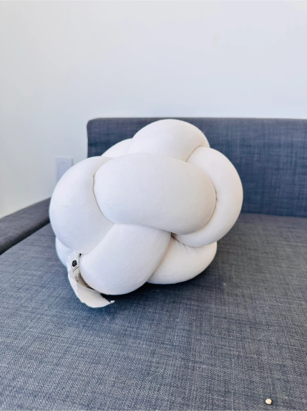 Knot Pillow - Ivory Colour - photo 3
