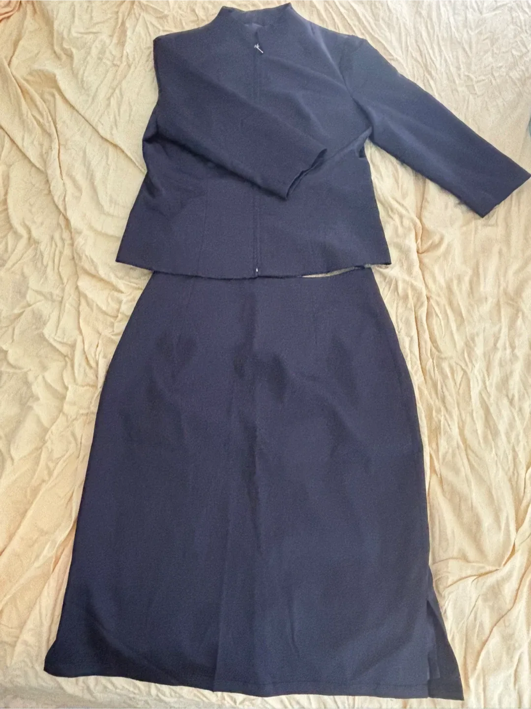 Navy Blue Skirt Suit thumbnail