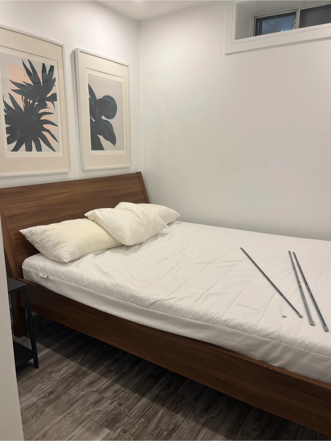 IKEA Nyvoll Wood Bed Frame - Queen Size - photo 3