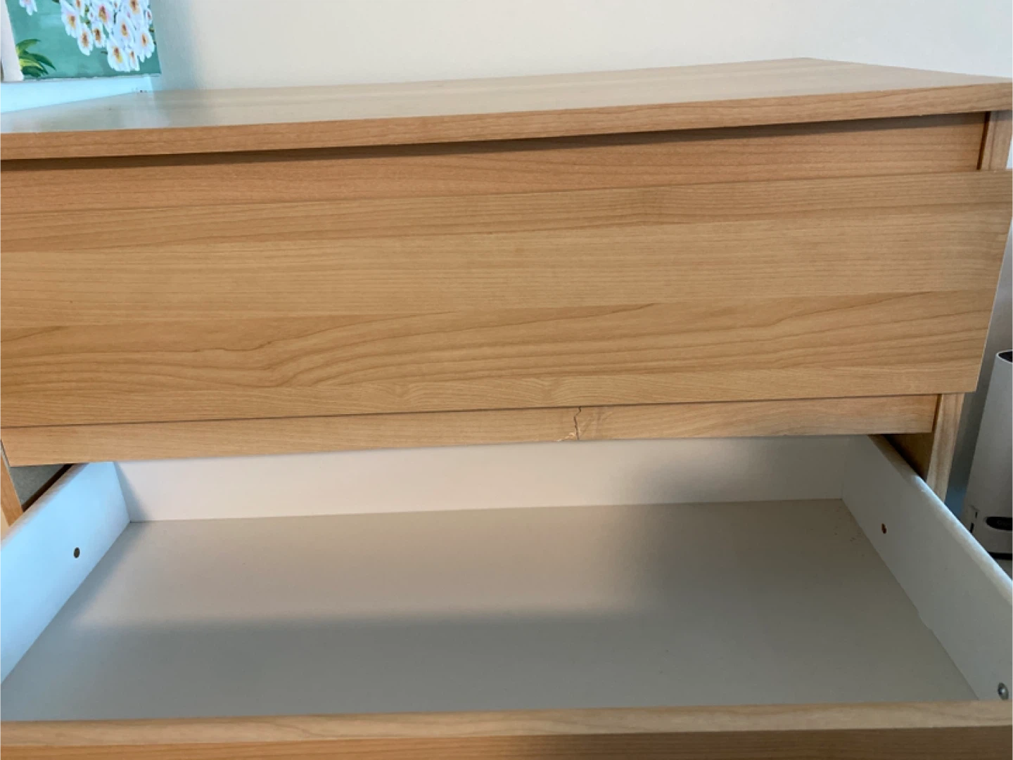 IKEA Hemnes 5-Drawer Chest - Light Brown - photo 3