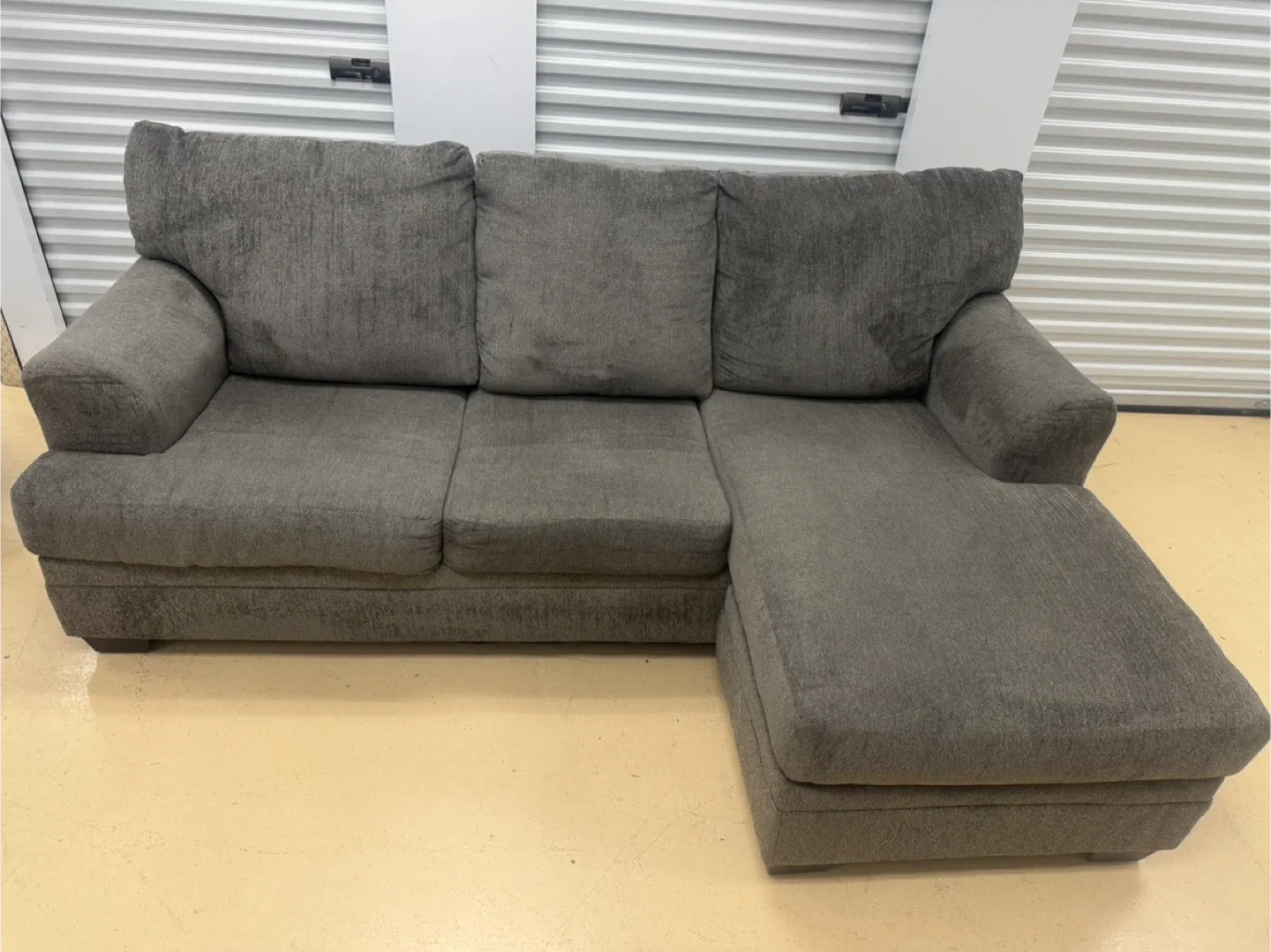 Brown Sectional Sofa with Chaise image indicator(4)