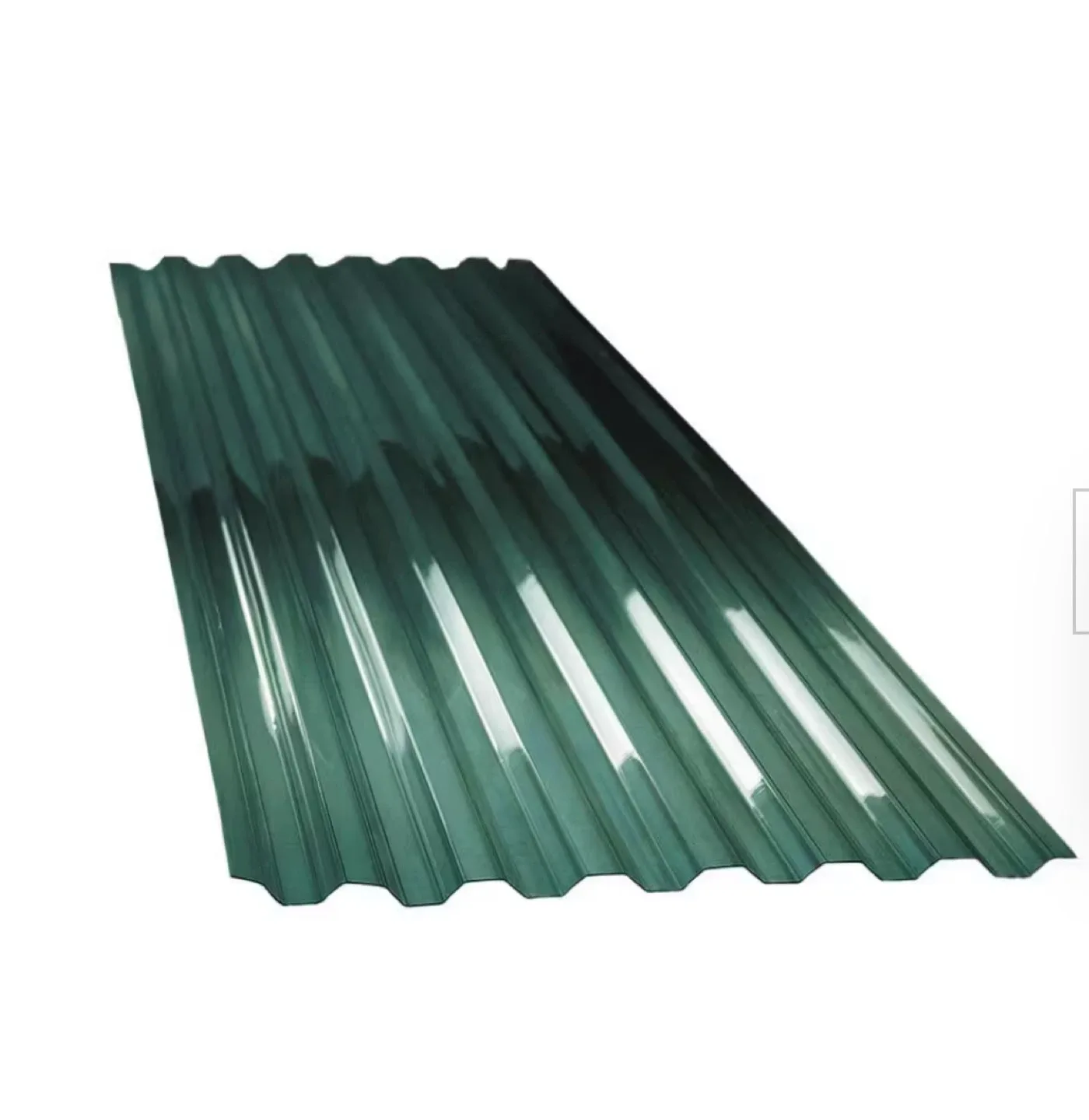 Green Corrugated Roofing Sheet - 8 ft image indicator(4)