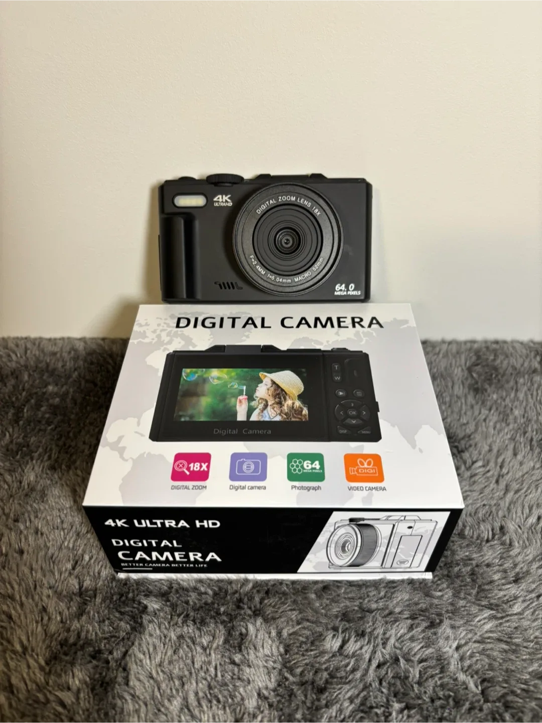 🧡Digital Camera 4K Ultra HD thumbnail