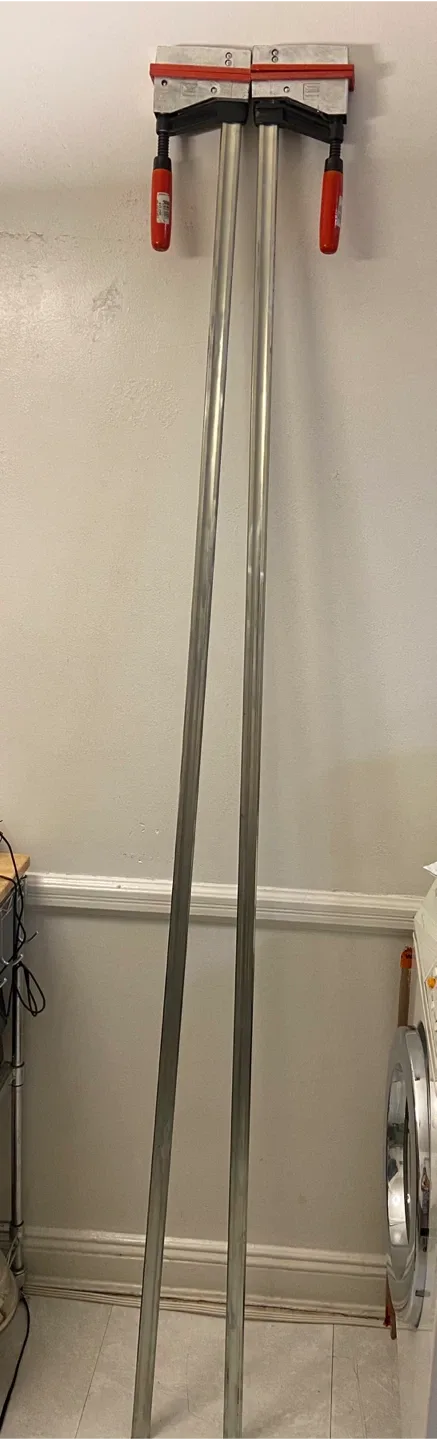 Gross Stabil Clamps 73” Set of 2. Made in Germany image indicator(2)