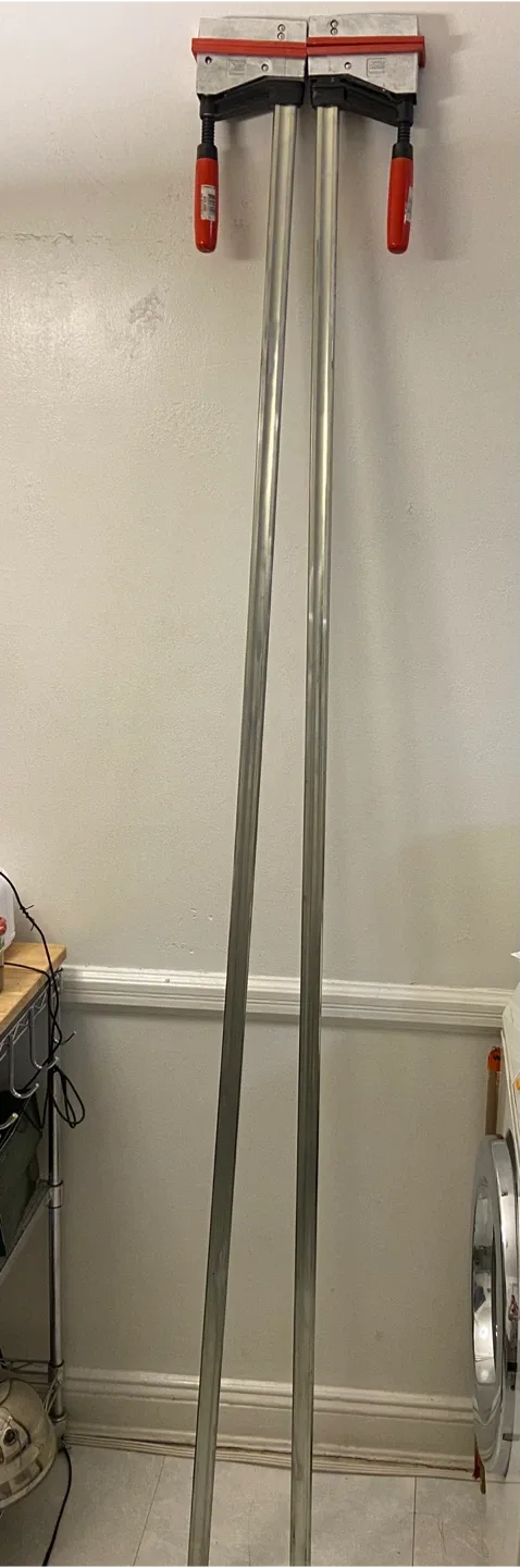 Gross Stabil Clamps 73” Set of 2. Made in Germany image indicator(3)