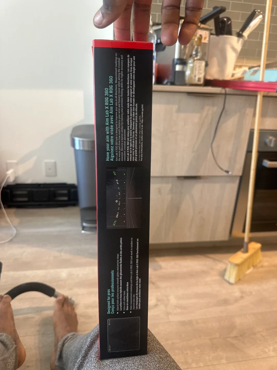 ASUS ROG Hone Ace Aim Lab Edition Mousepad - NEW image indicator(4)