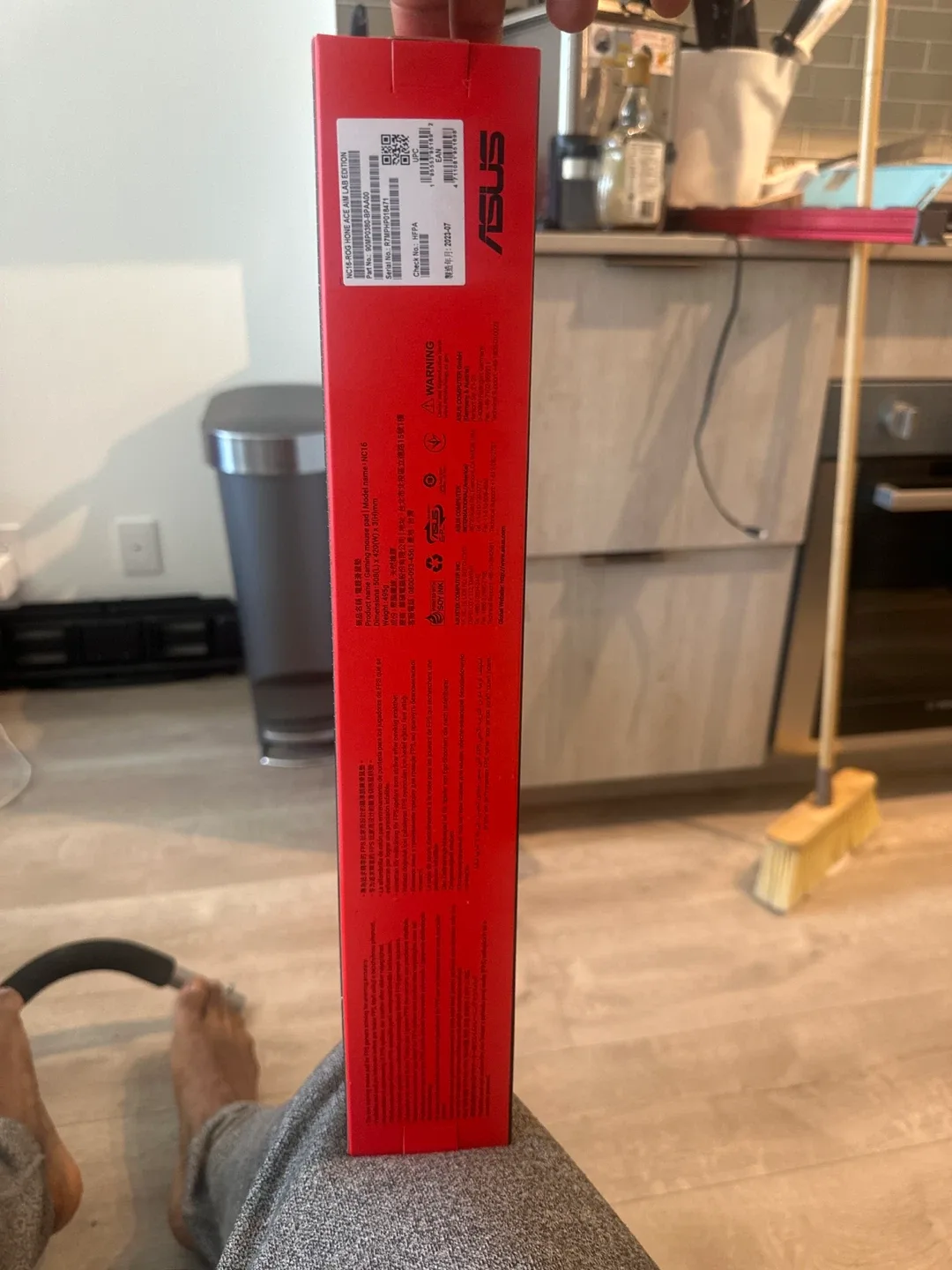 ASUS ROG Hone Ace Aim Lab Edition Mousepad - NEW image indicator(3)