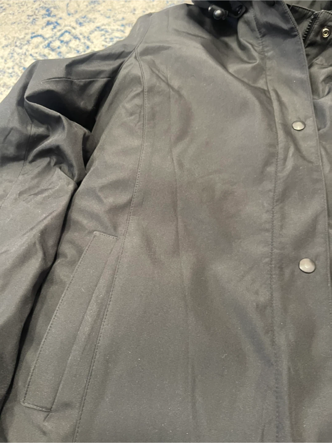 Linden Grey Black Winter Coat Parker - photo 4