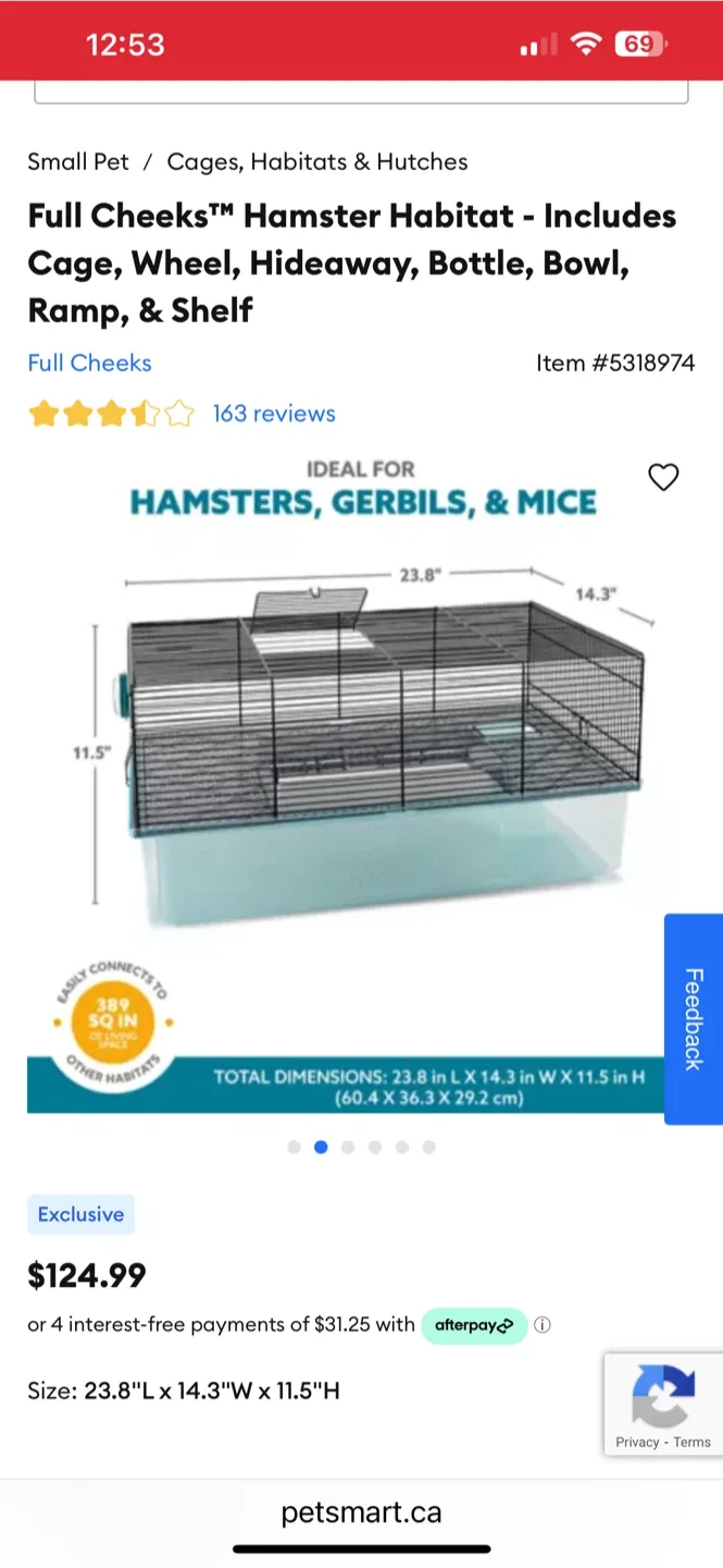 Full Cheeks Hamster Habitat image indicator(2)