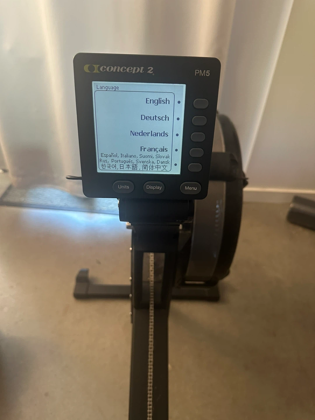Concept2 RowErg Rower - PM5 - photo 2