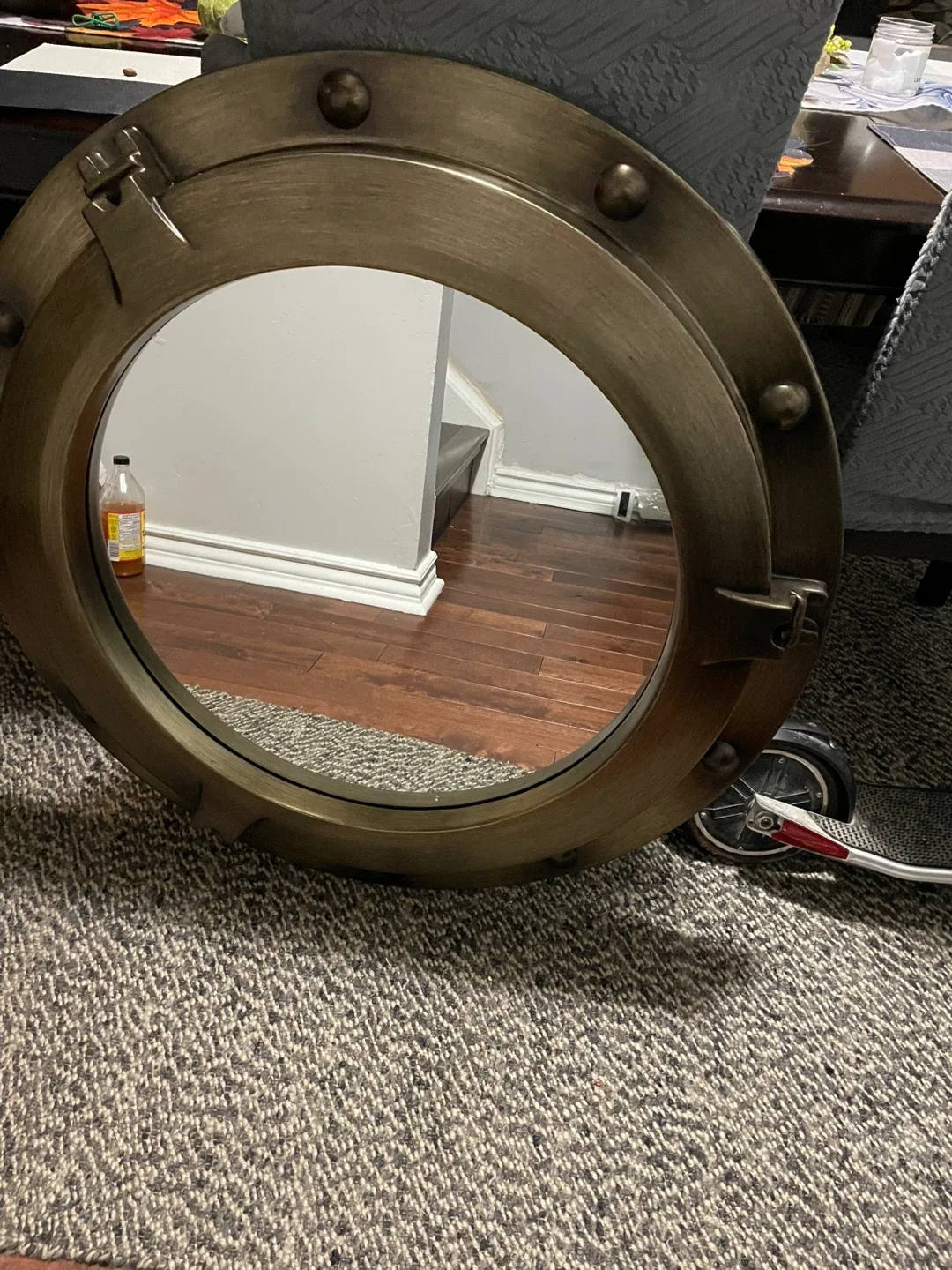 ❤️ Framed Wall Mirror - Porthole Style new! image indicator(3)