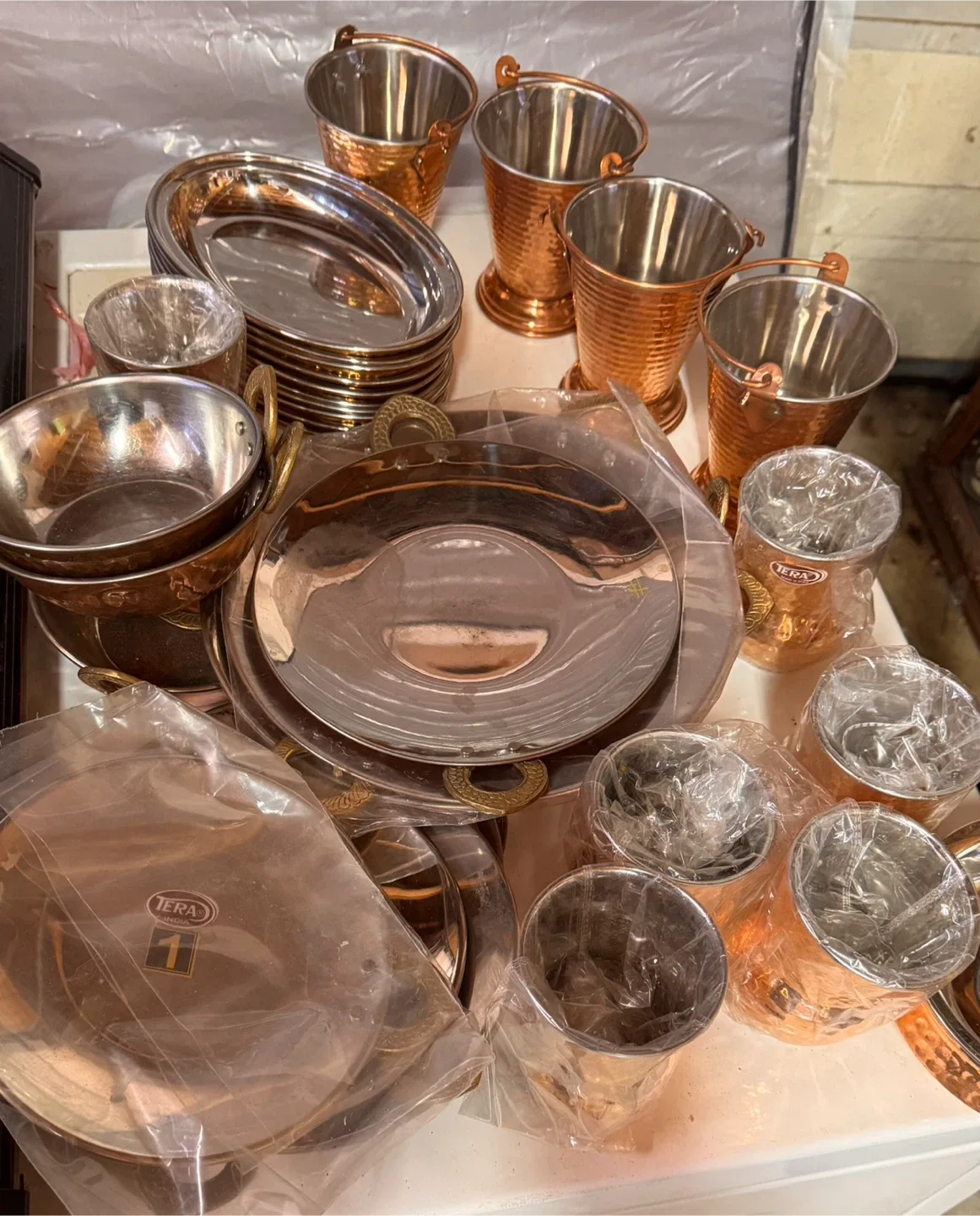 Tera Stainless Steel and Copper Cookware Set image indicator(9)