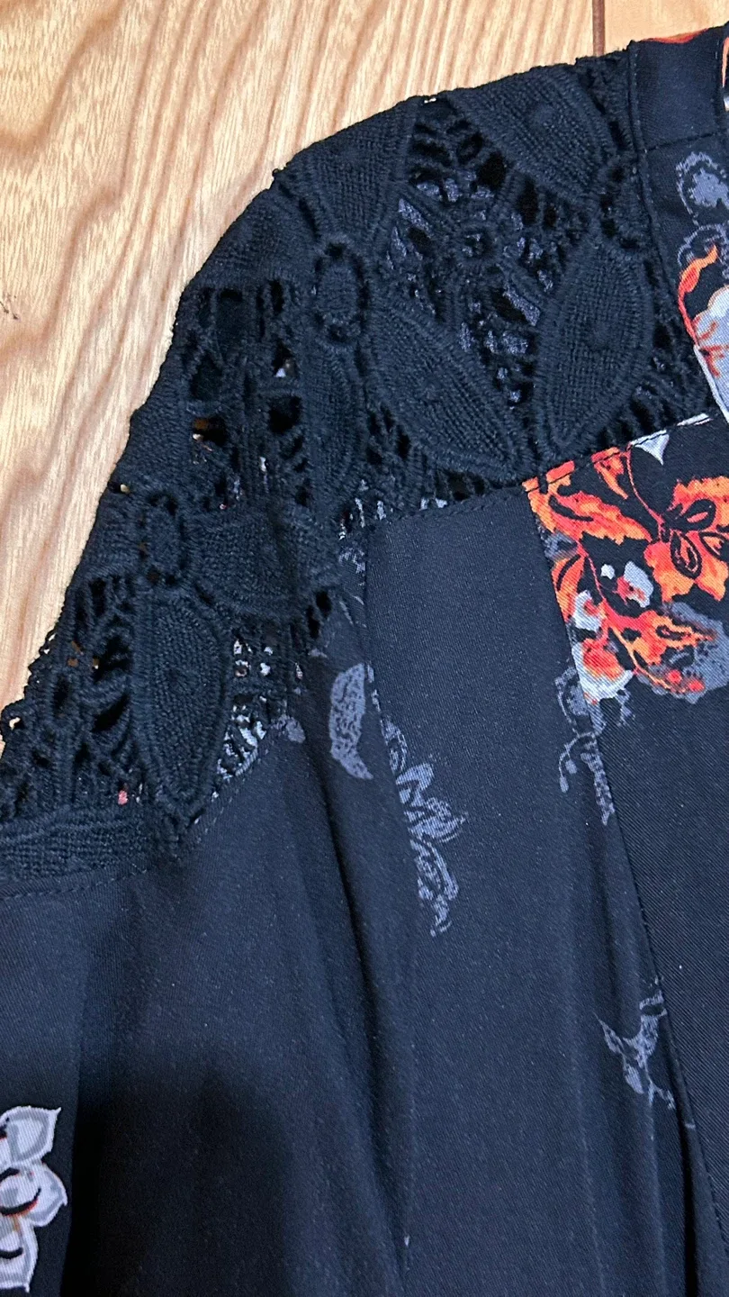 Torrid Floral Print Dress - Size 2 image indicator(5)