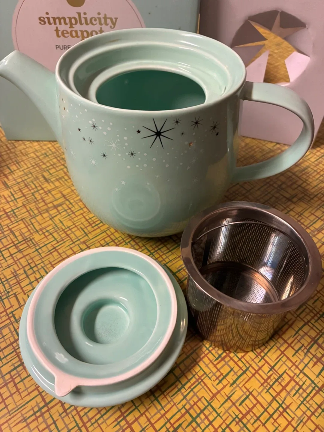 🧡 DAVIDsTEA Simplicity Teapot - 28 oz image indicator(2)
