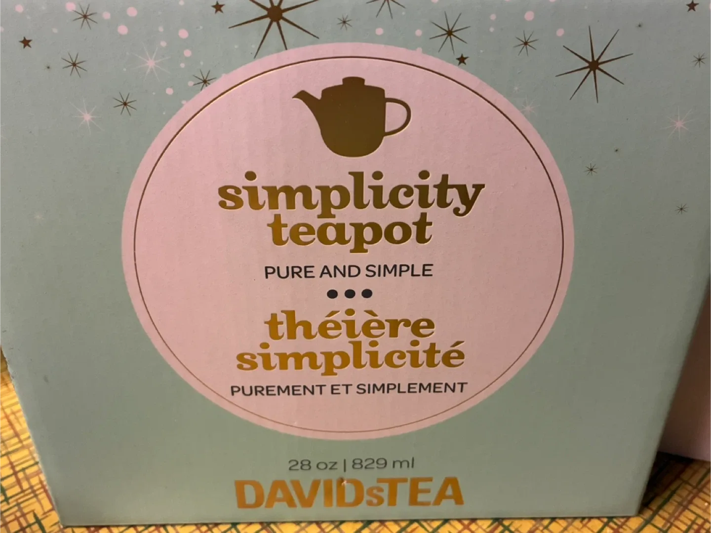 🧡 DAVIDsTEA Simplicity Teapot - 28 oz thumbnail