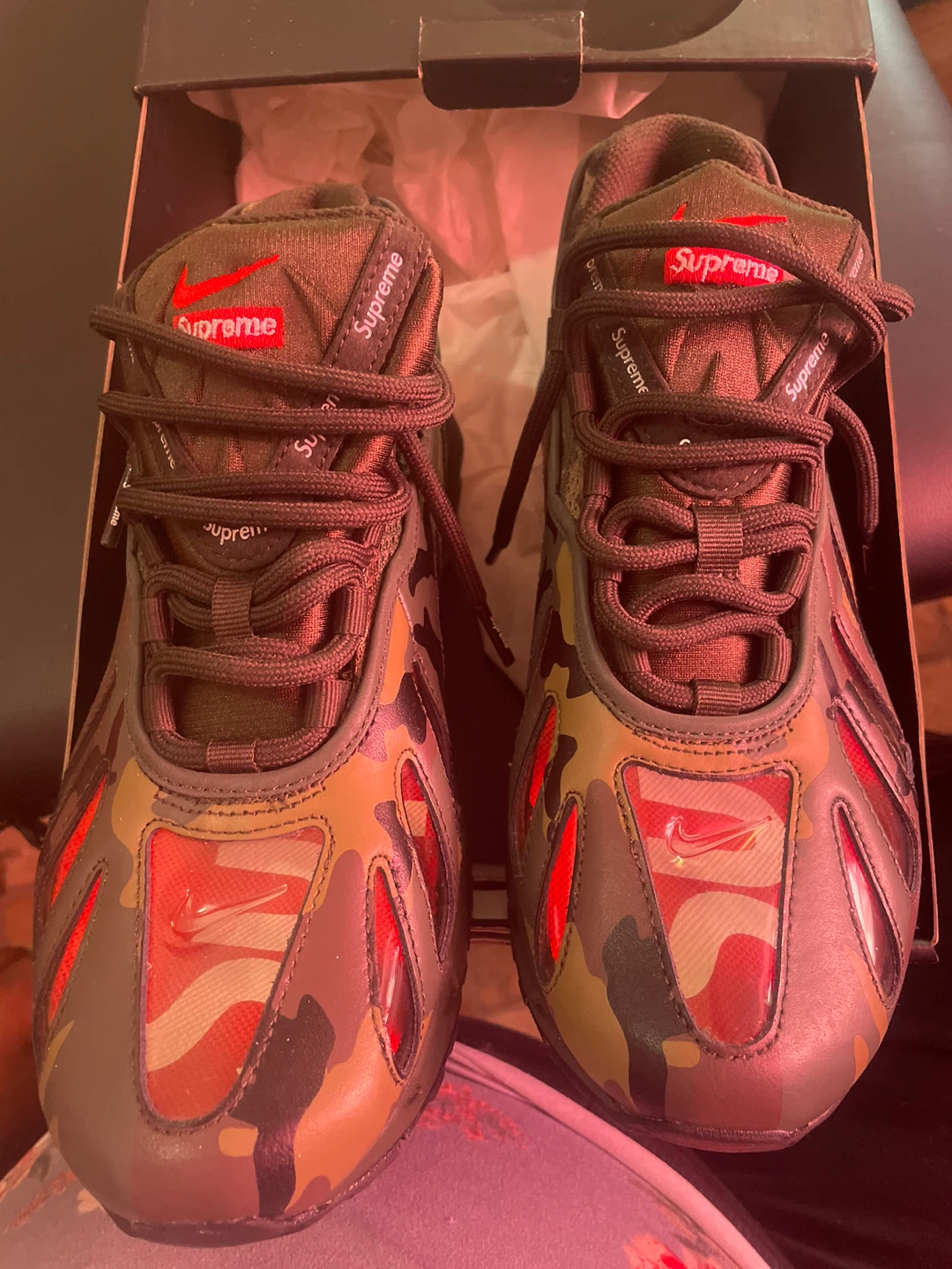 Nike Air Max 96/S Supreme Camo US 9 - photo 3