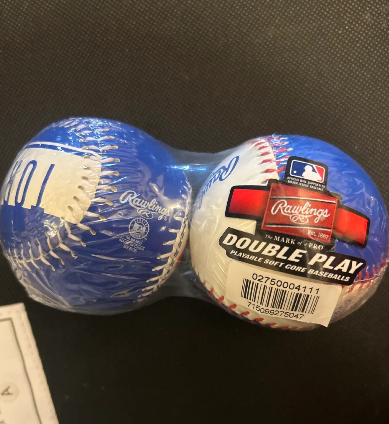 Rawlings Double Play Soft Core Baseballs - New thumbnail