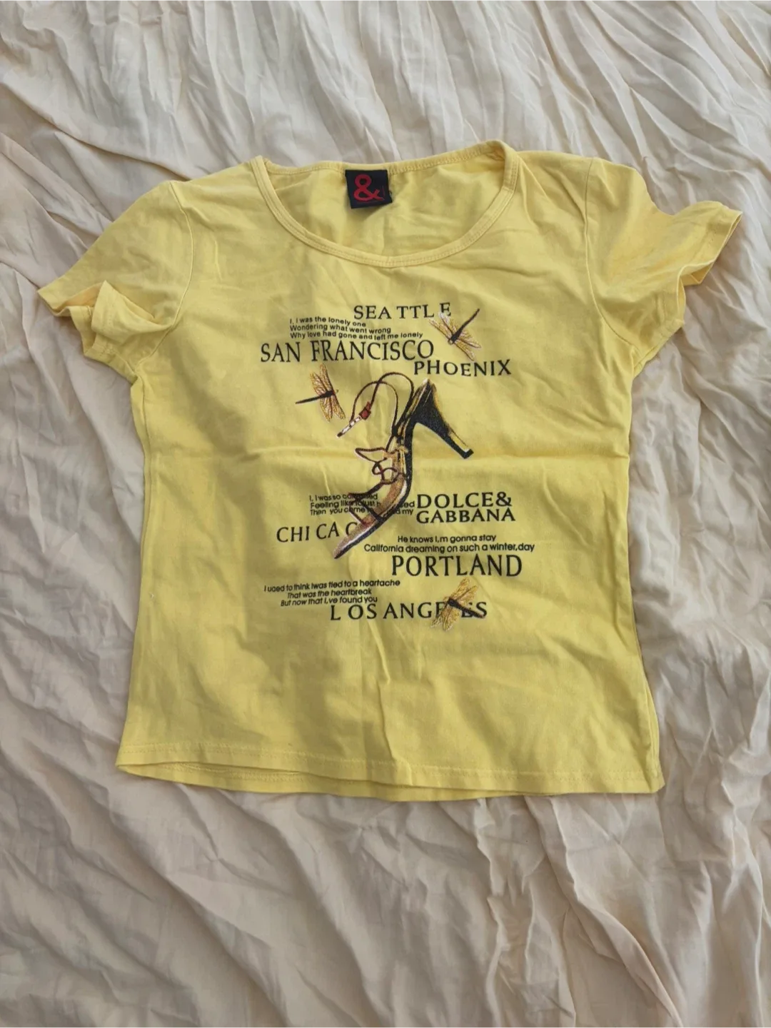 Yellow Graphic T-Shirt thumbnail