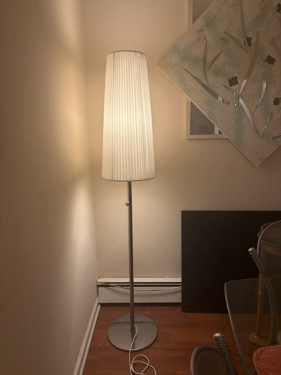 Floor Lamp - White Shade image indicator(2)
