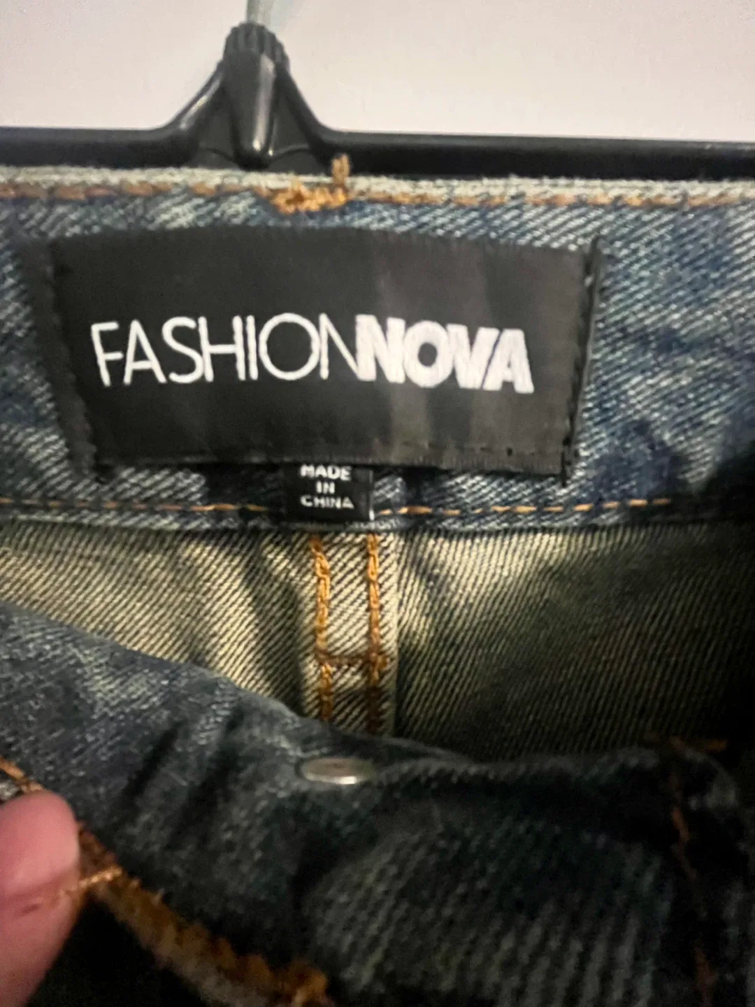Fashion Nova Wide Leg Jeans image indicator(5)