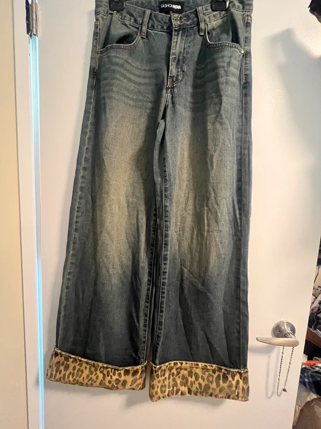 Fashion Nova Wide Leg Jeans thumbnail