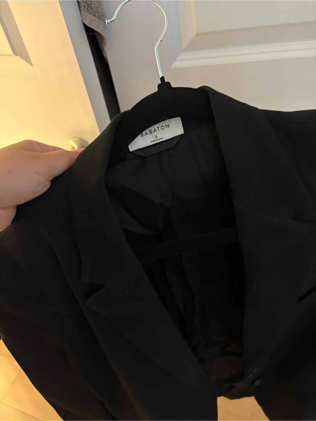 Babaton Black Blazer - Size S - photo 3