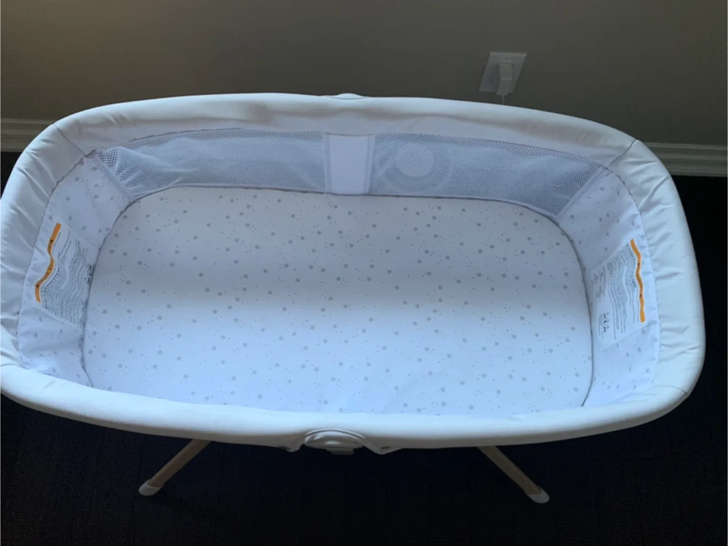 Angelbliss 3 in 1 Baby Bassinet - White excellent condition image indicator(3)