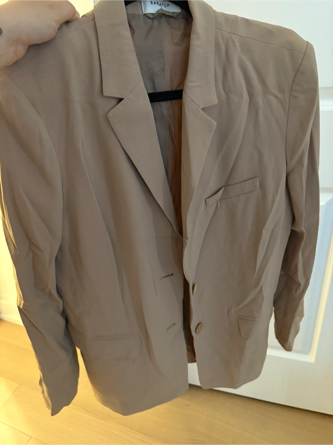 Babaton Beige Blazer - Size S