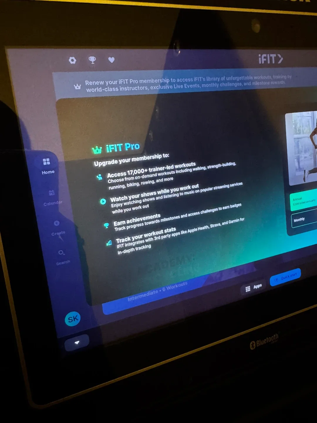 NordicTrack S15i Studio Bike image indicator(3)