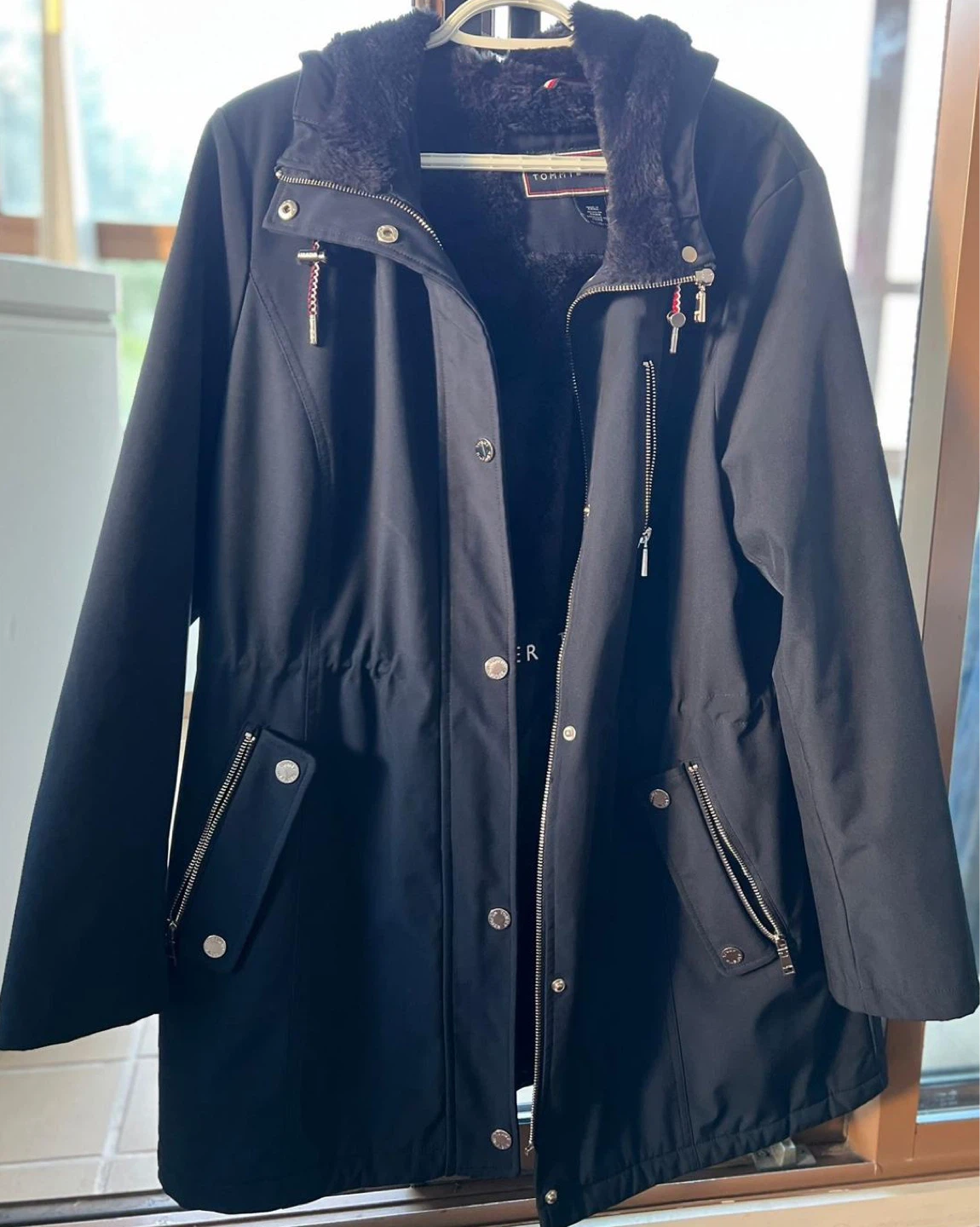 Tommy Hilfiger XL Dark Blue Winter Coat