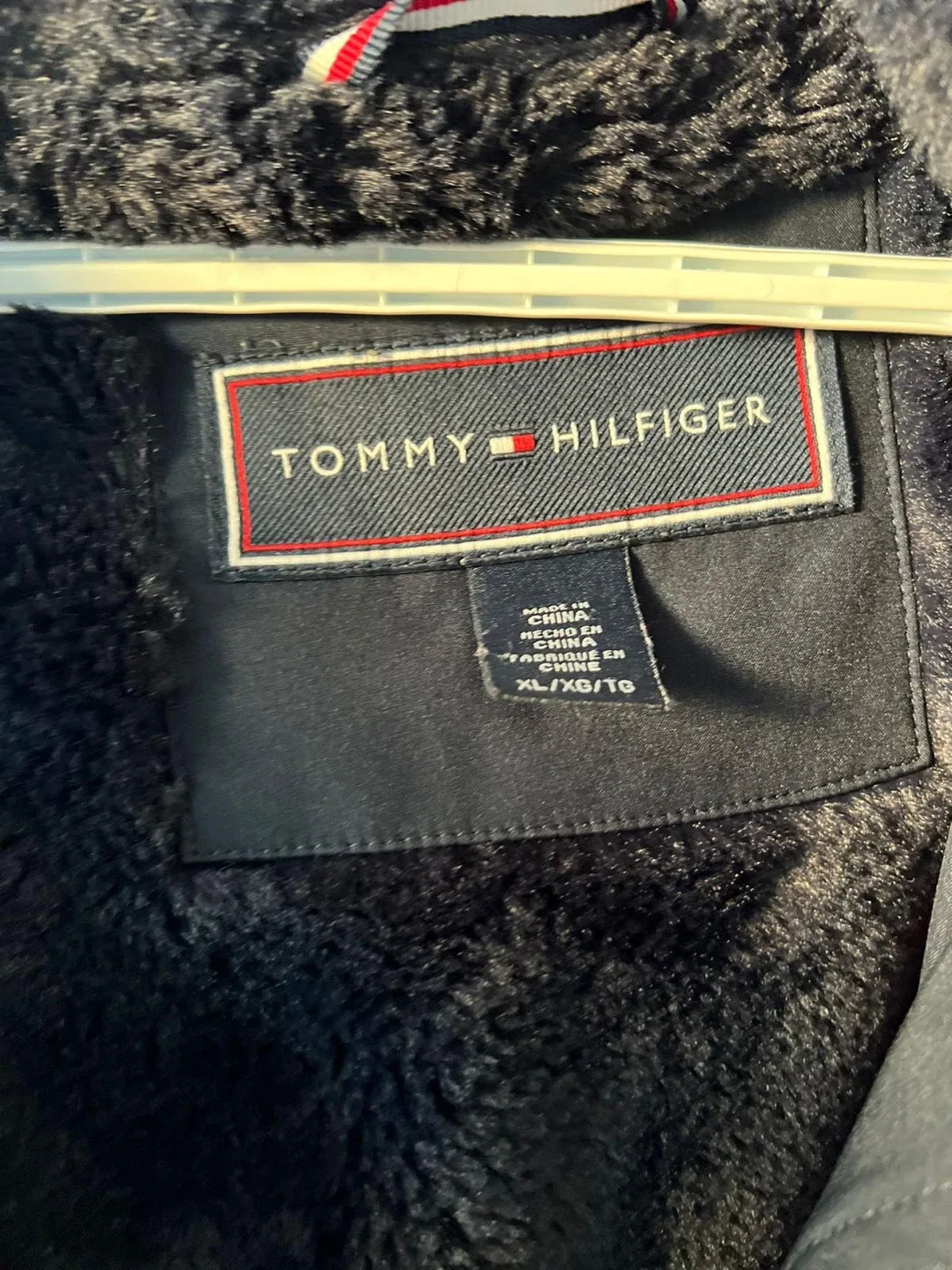 Tommy Hilfiger XL Dark Blue Winter Coat image indicator(3)