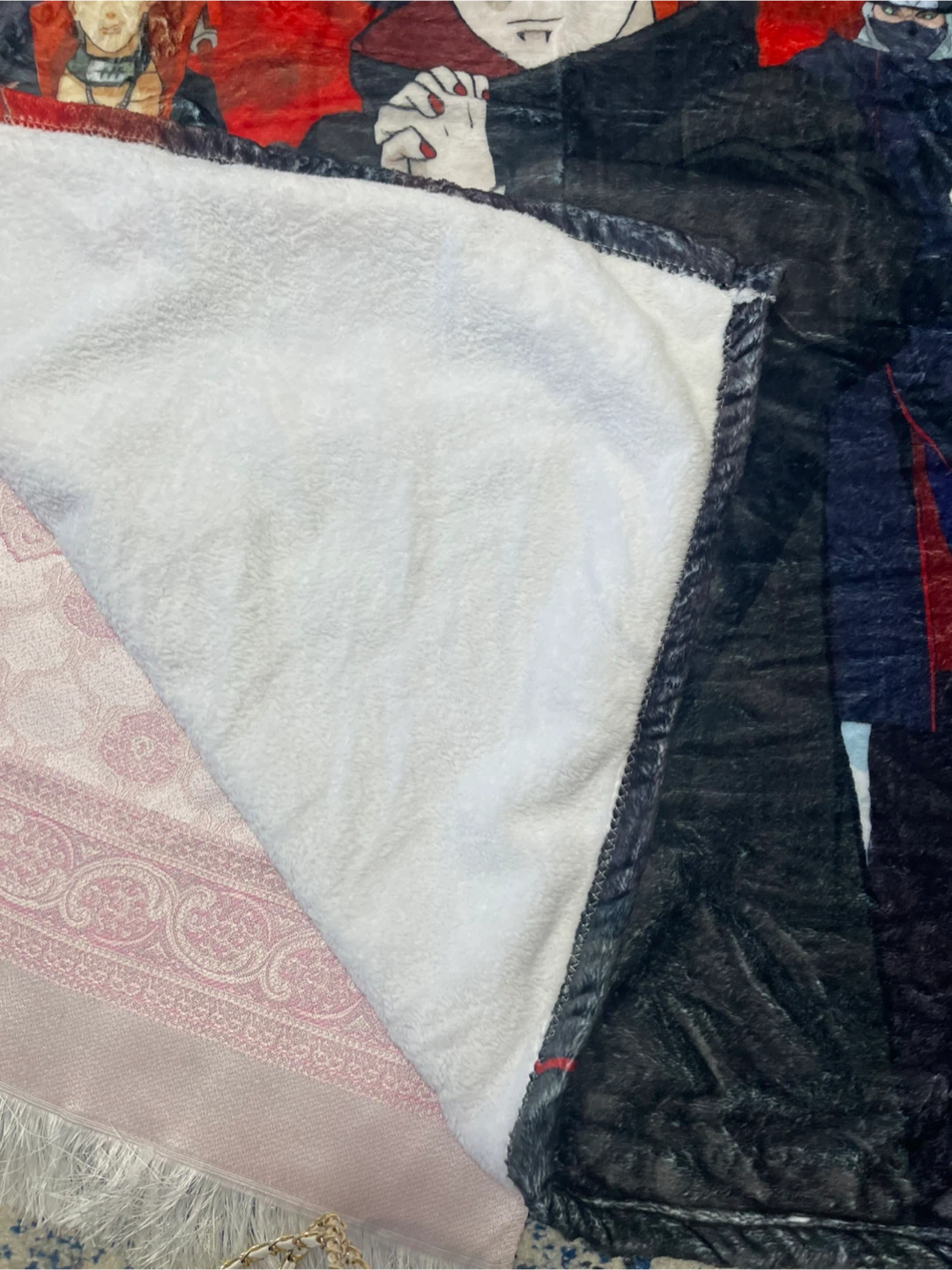 Naruto Akatsuki Anime Blanket - photo 3