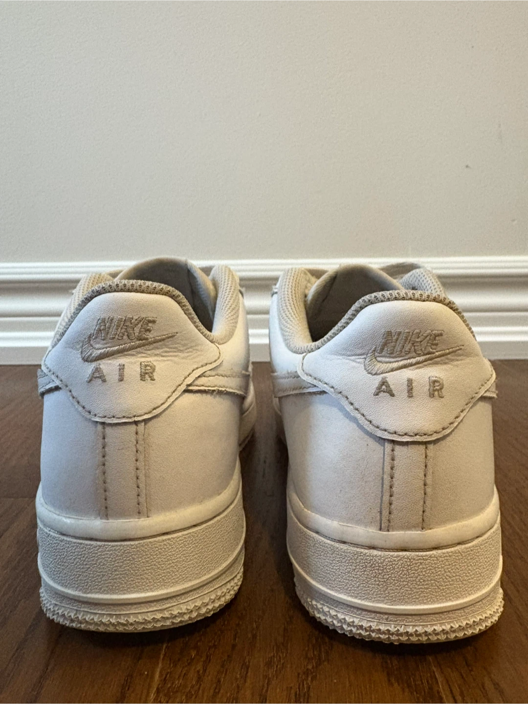 Nike Air Force 1 White Sneakers - photo 3