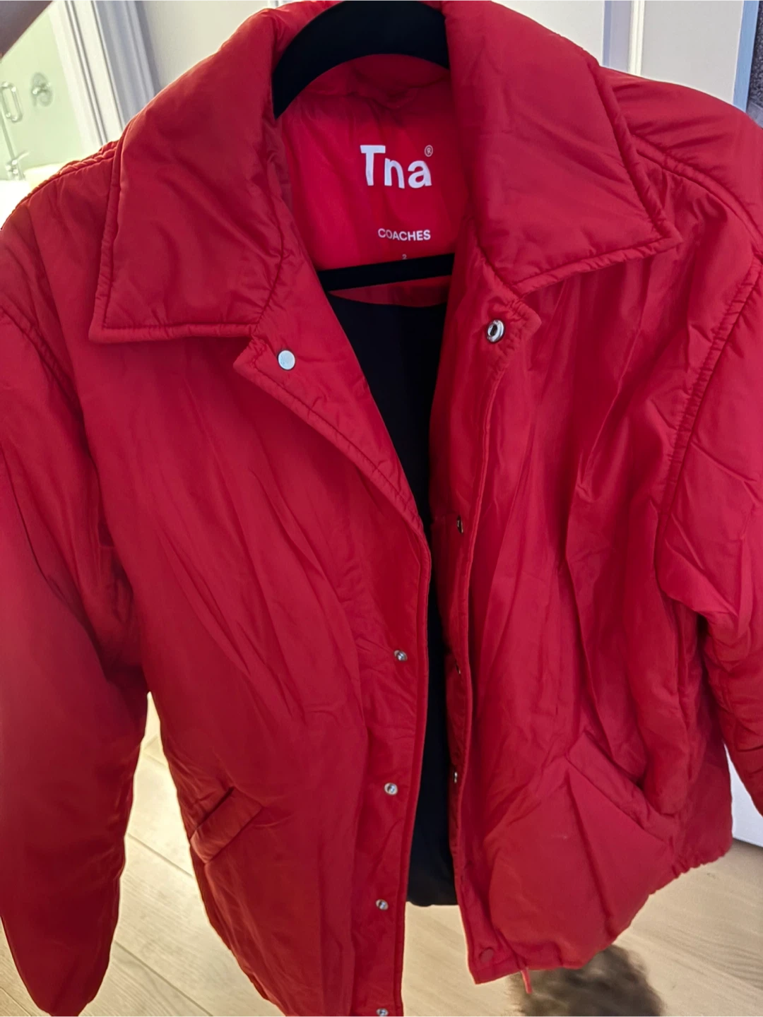 Tna Coaches Jacket - Red
