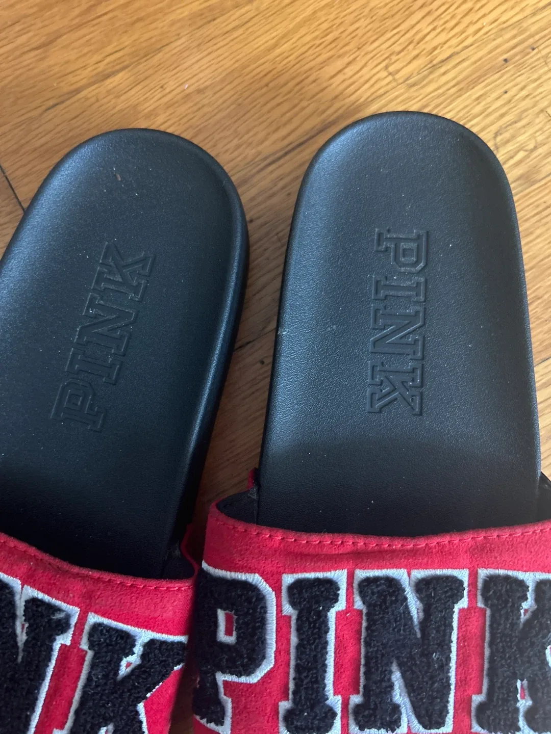 PINK Slides - Red/Black 🧡 image indicator(2)