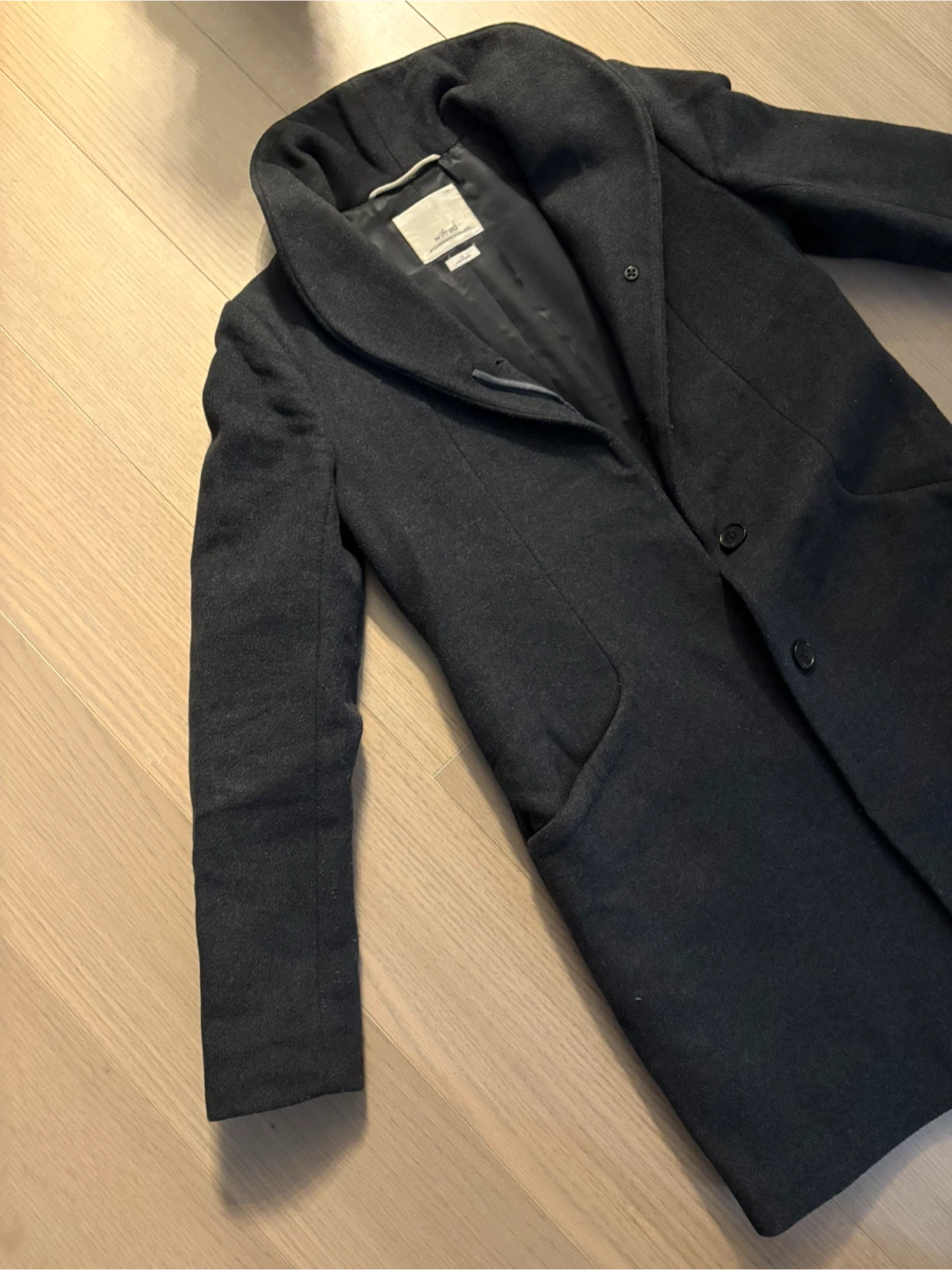 Wilfred Cocoon Coat, Size Small