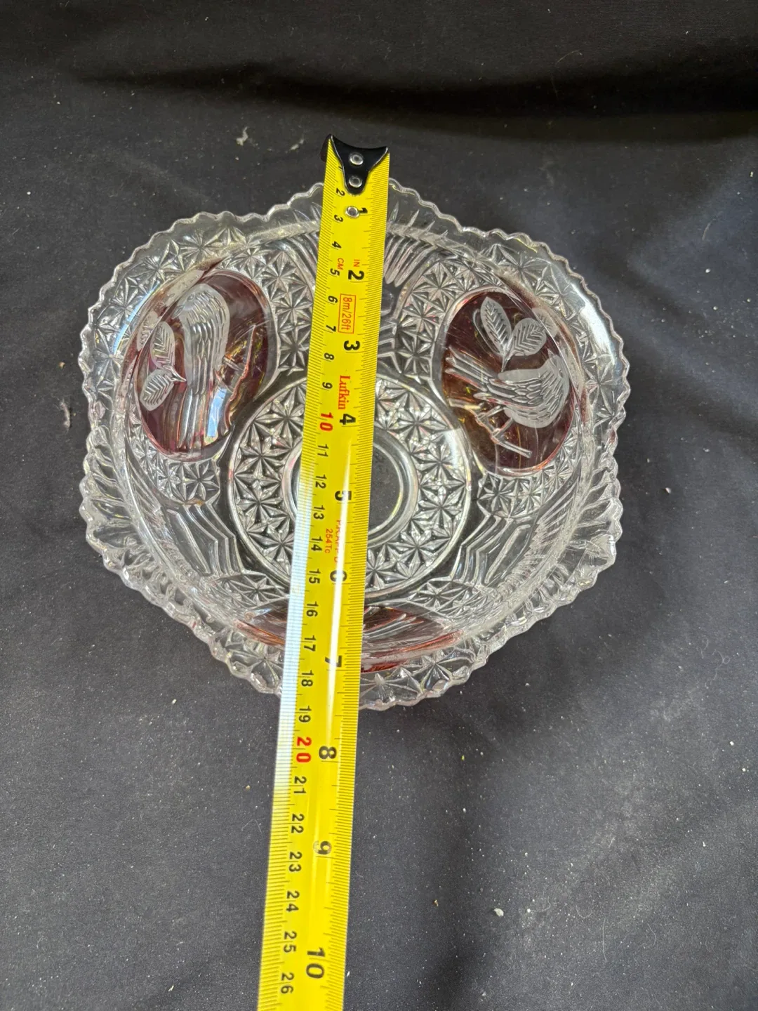 Crystal Bowl with Red Accents image indicator(7)