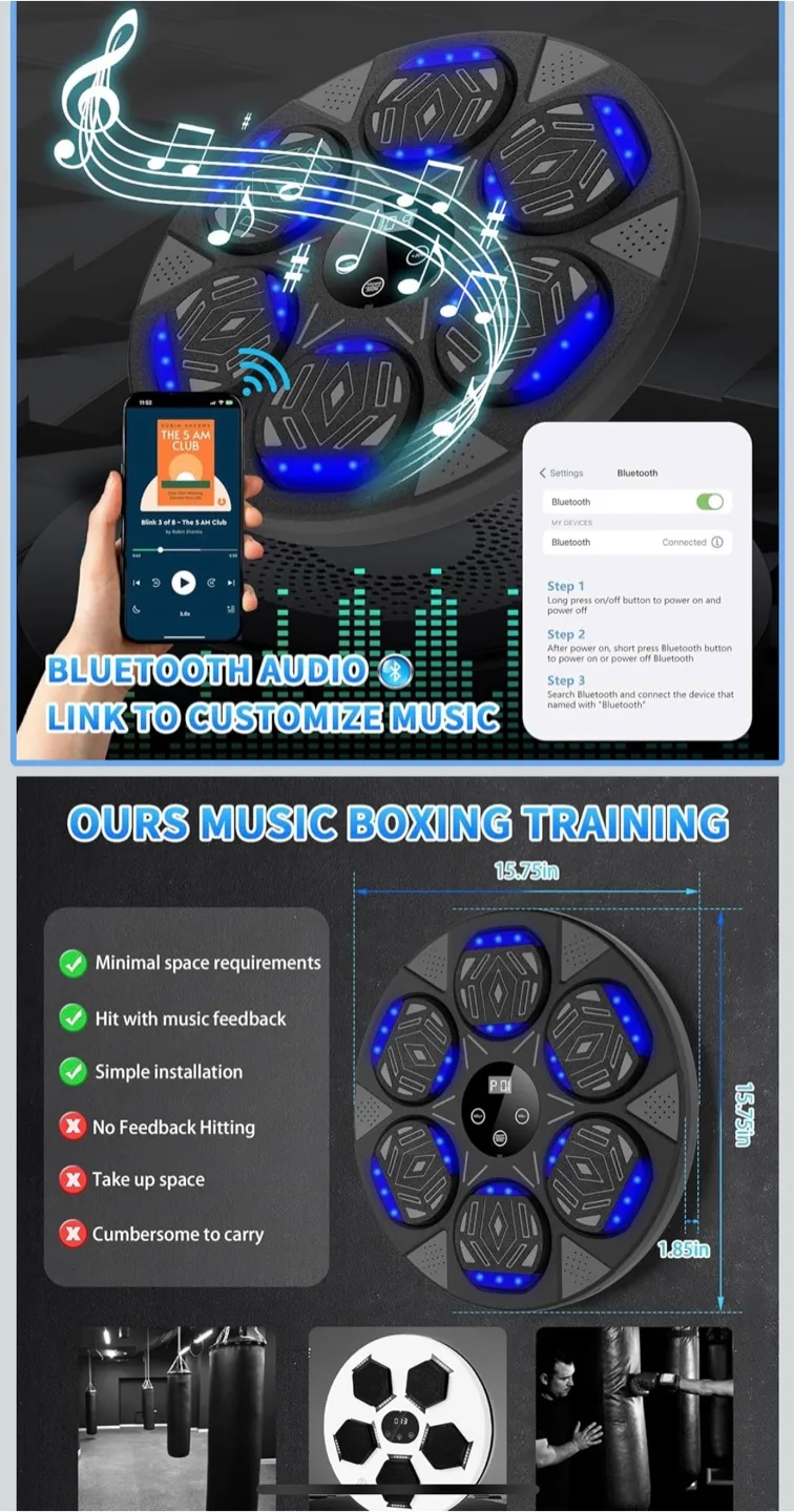 New Lulbox Music Boxing Machine image indicator(3)