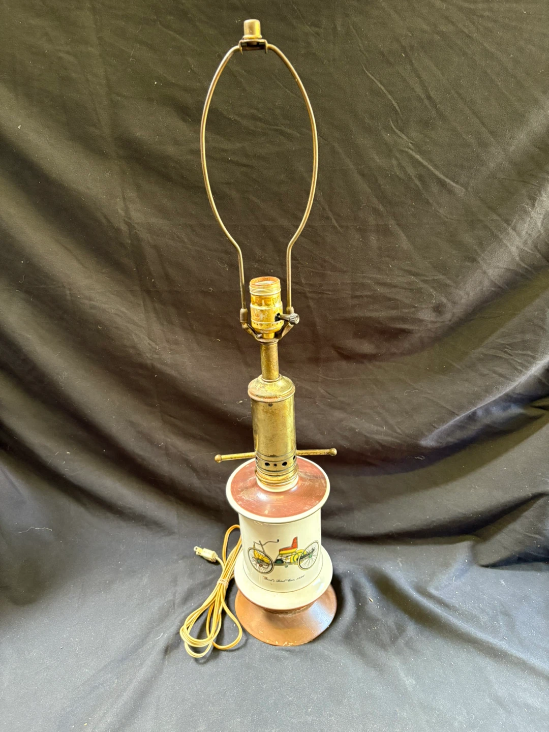Vintage Ford's First Car 1896 Table Lamp