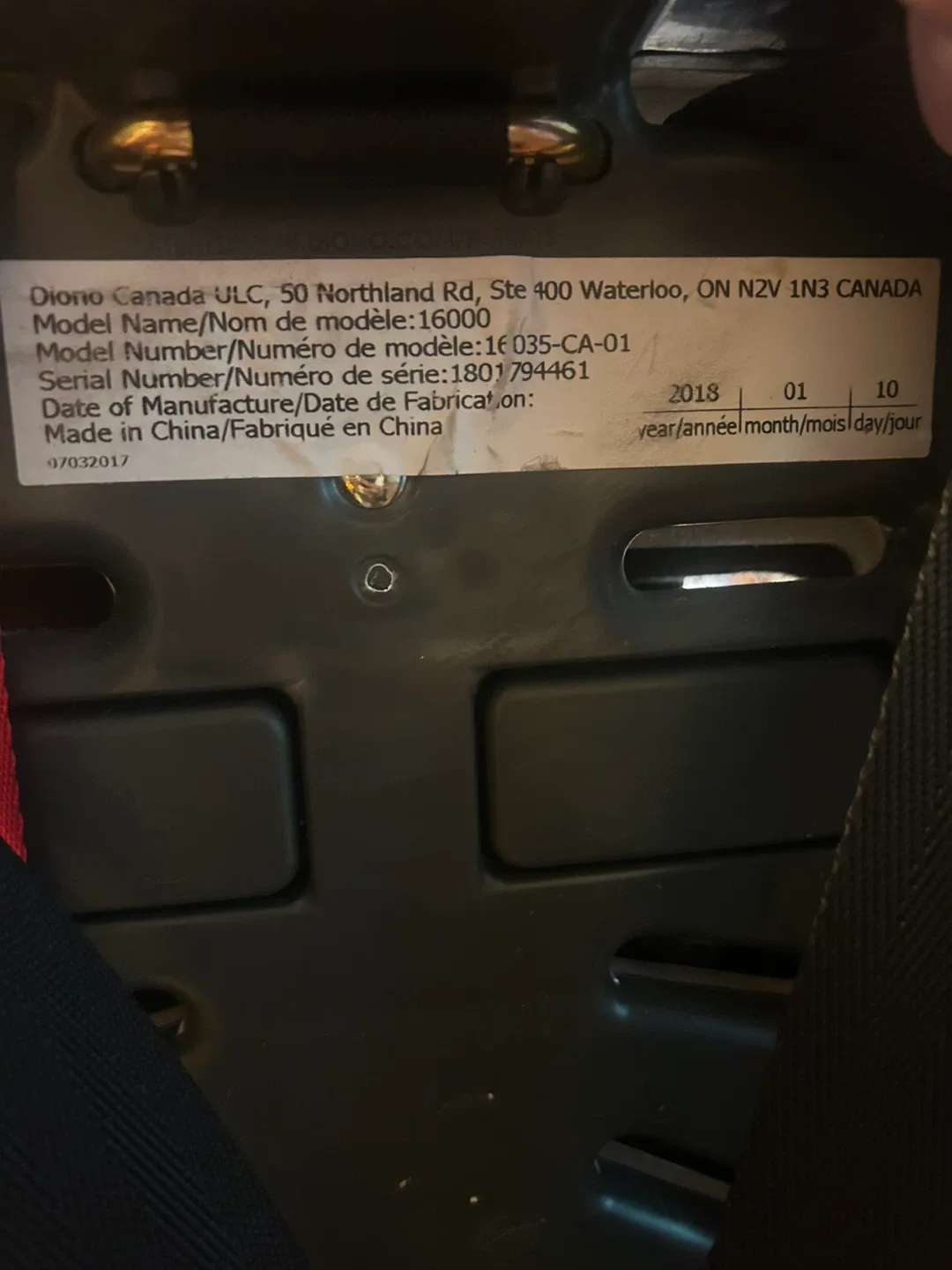 Diono Radian r100 Car Seat image indicator(5)