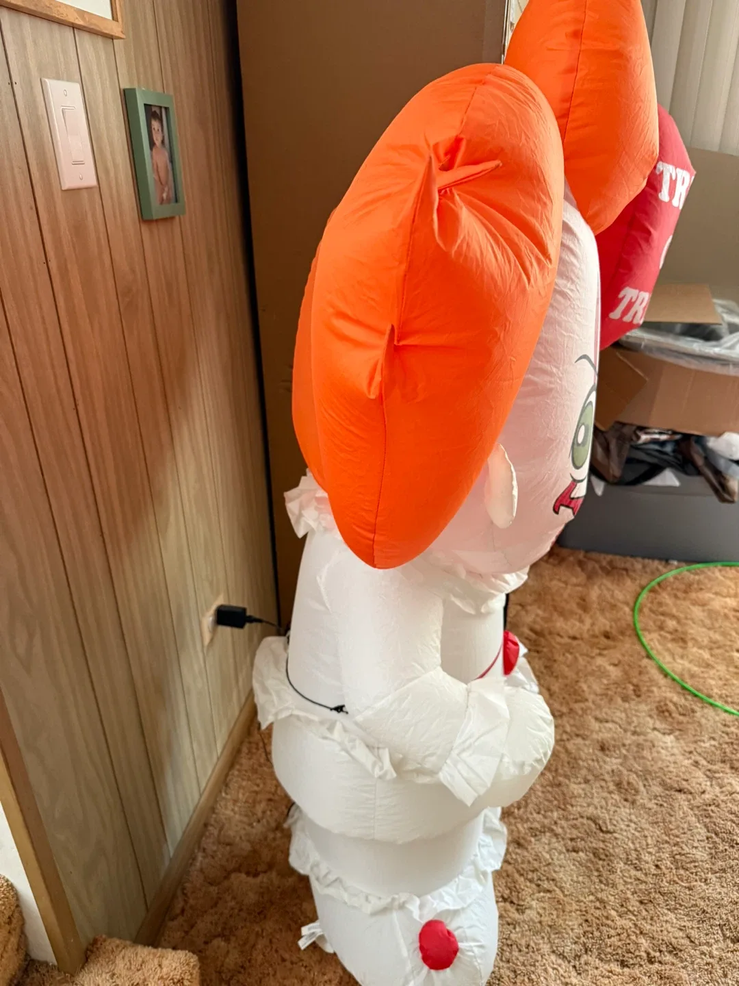 5ft Inflatable Pennywise Clown Halloween Decoration image indicator(5)