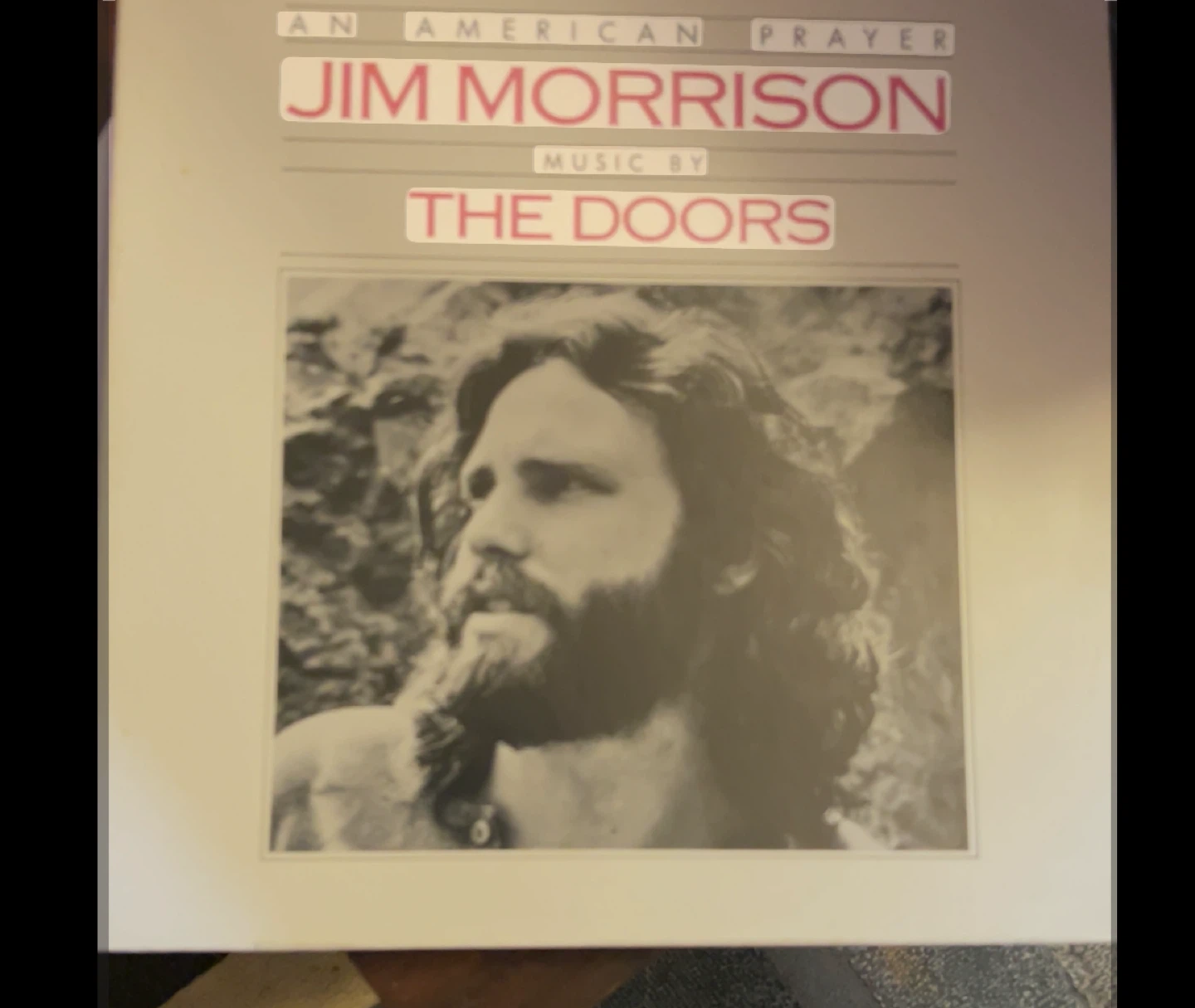 Vinyl Jim Morrison music by The Doors - An American Prayer