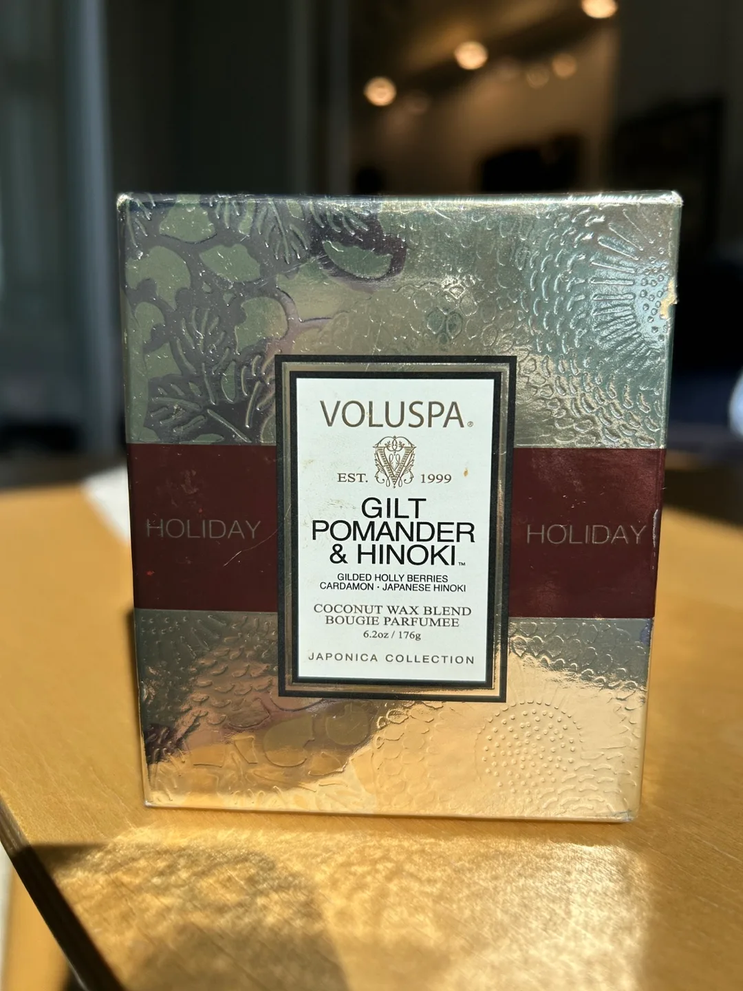 🧡Brand New Voluspa Gilt Pomander & Hinoki Candle🧡 image indicator(3)