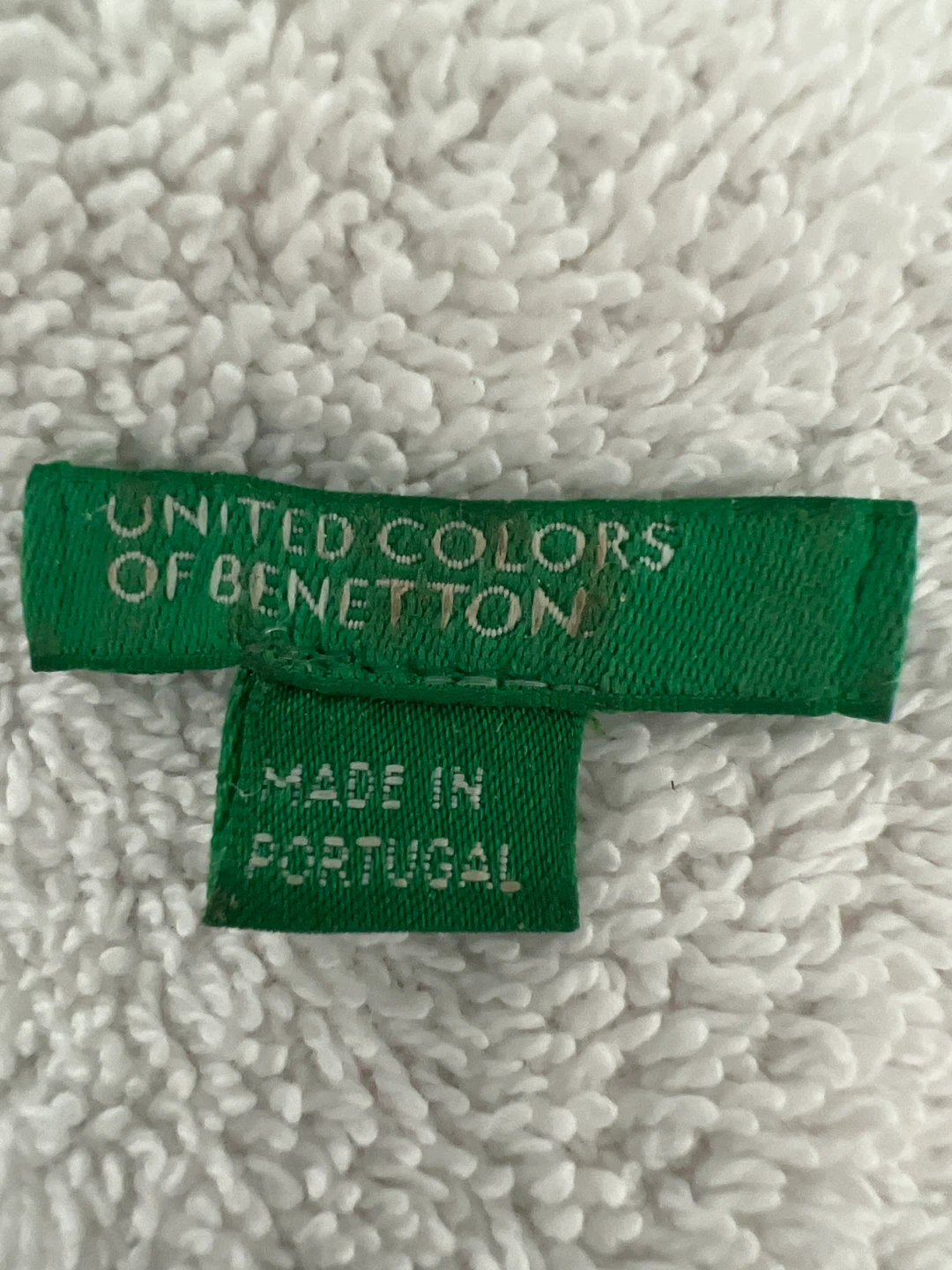 United Colors of Benetton vintage tag tissue paper - photo 2