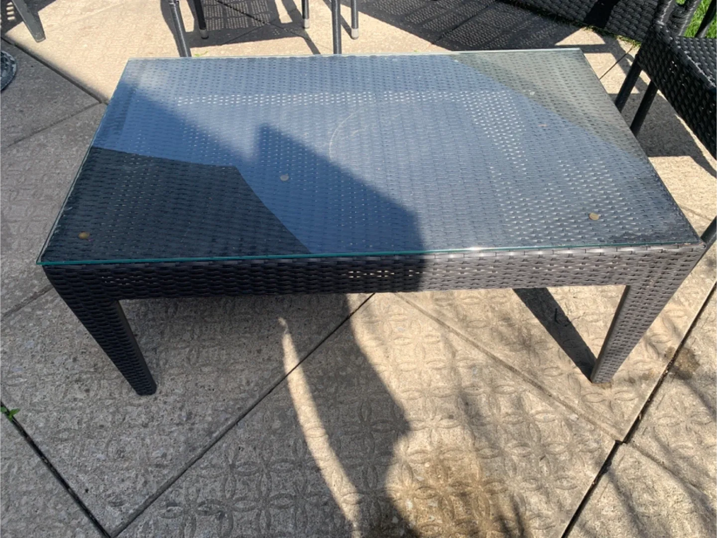 Wicker Patio Set - 2 Chairs, Loveseat, and Table image indicator(3)