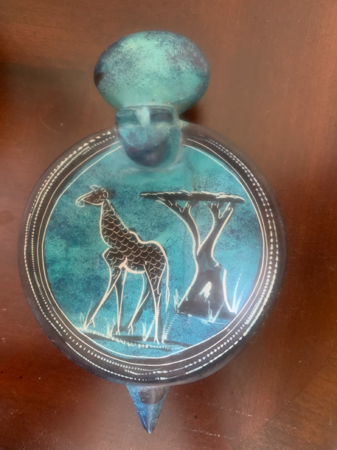 African Animal Motif Soapstone Dish Set - photo 5