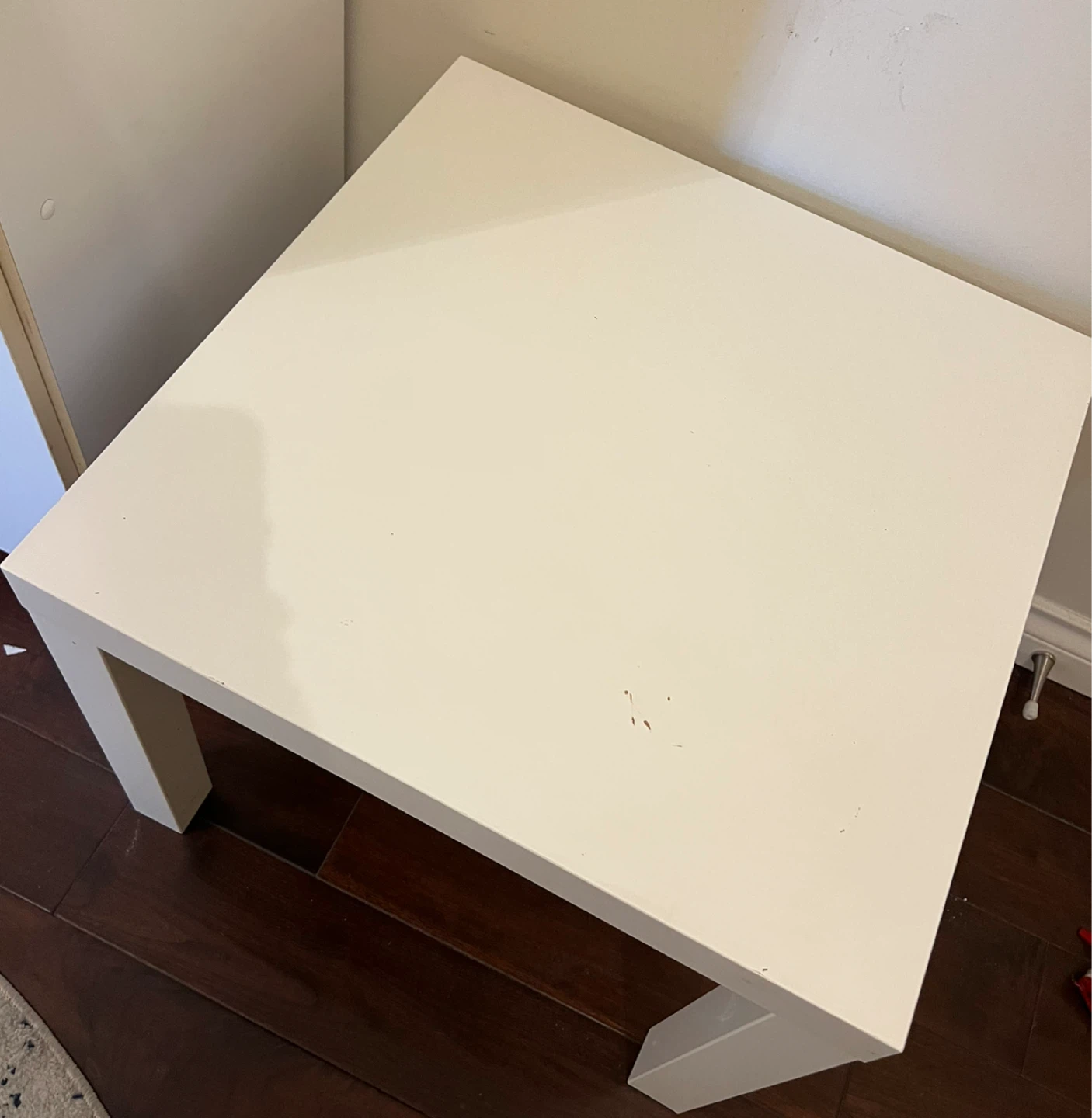 White Side Table